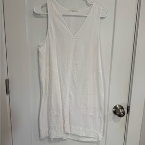 Splendid White Sleeveless Mini Dress